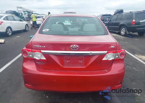 2012 Toyota Corolla Le z USA, uszkodzony, nr VIN 2T1BU4EE4CC780362